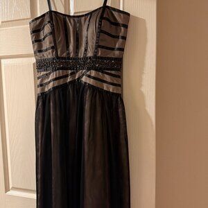 Max and Cleo Black Cocktail Dressy Dress